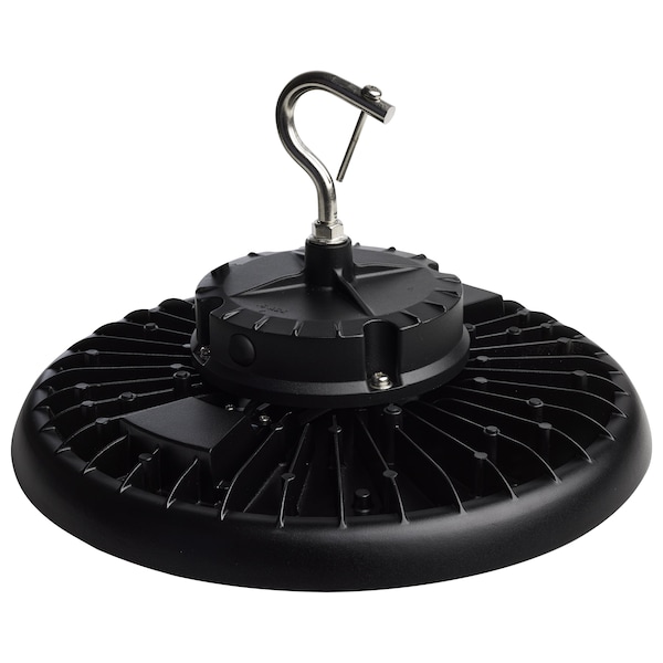 240 Watt UFO LED High Bay - 4000K - 33840 Lumens - 277-480 Volt - Black Finish